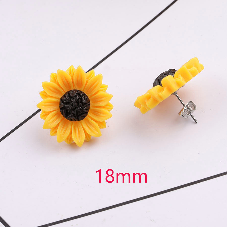 Sun Flower Studs